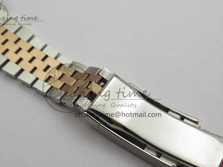 1227 Sustainable DateJust 36 SS RG 126281 BP Maker 1:1 Best Edition Silver Dial on Oyster Bracelet 2502
